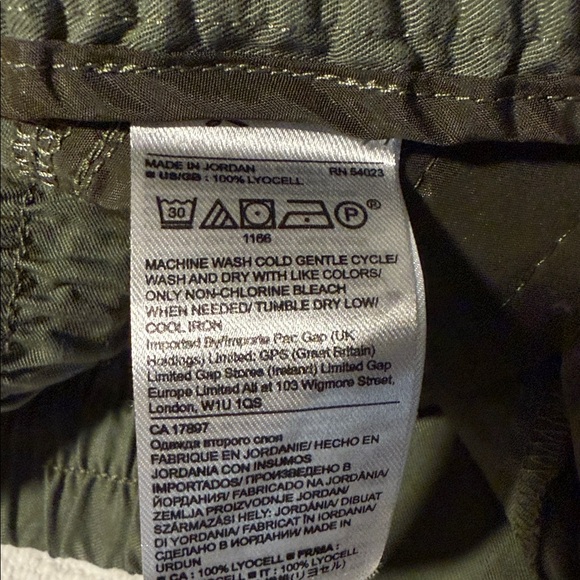 Banana Republic Olive Green Women's 100% Lyocell Joggers - Picture 5 of 7